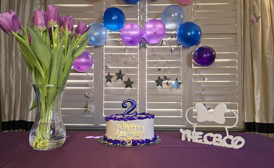 Anniversary cake for TheCB.Co