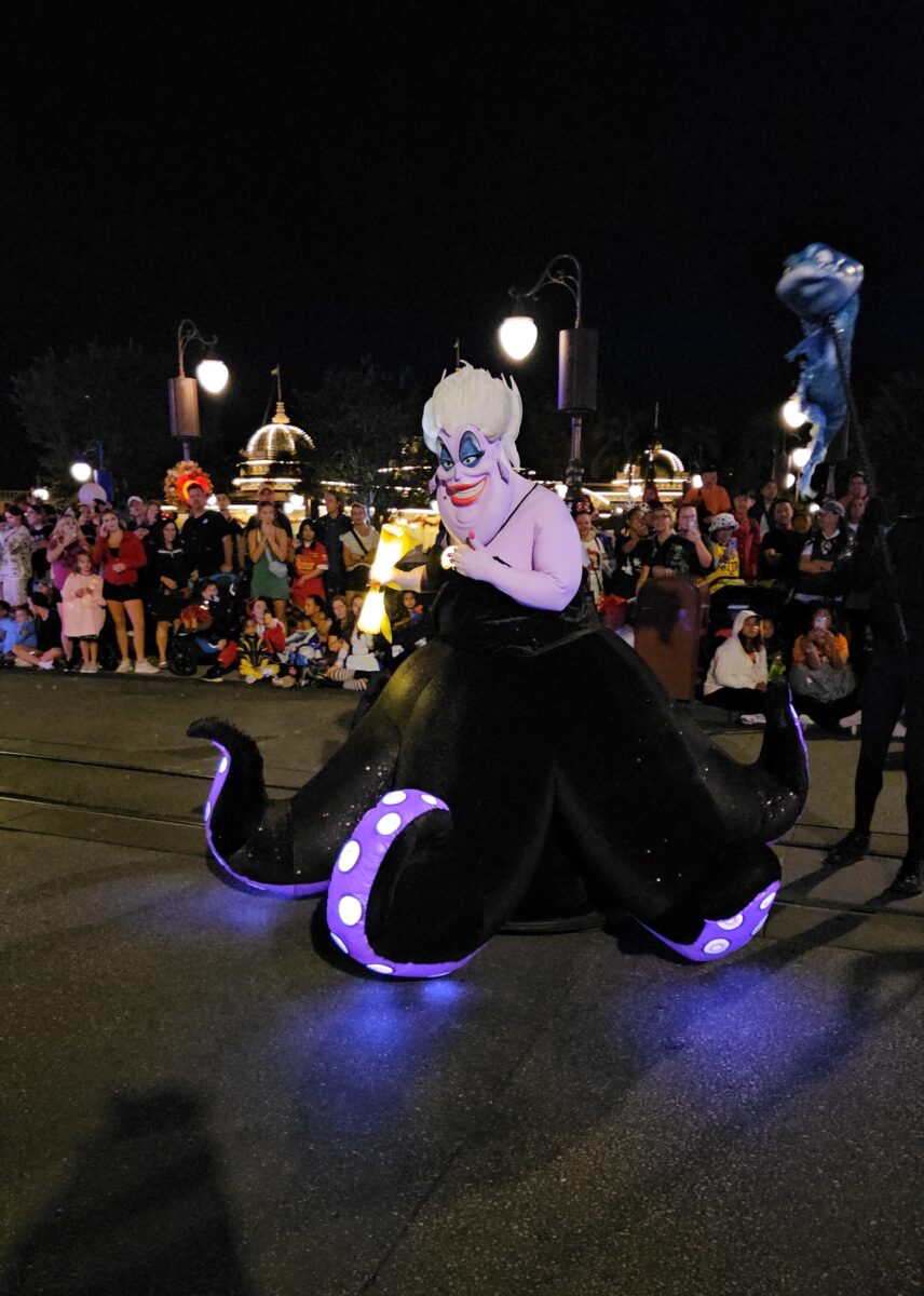Ursula in the Boo-to-You parade