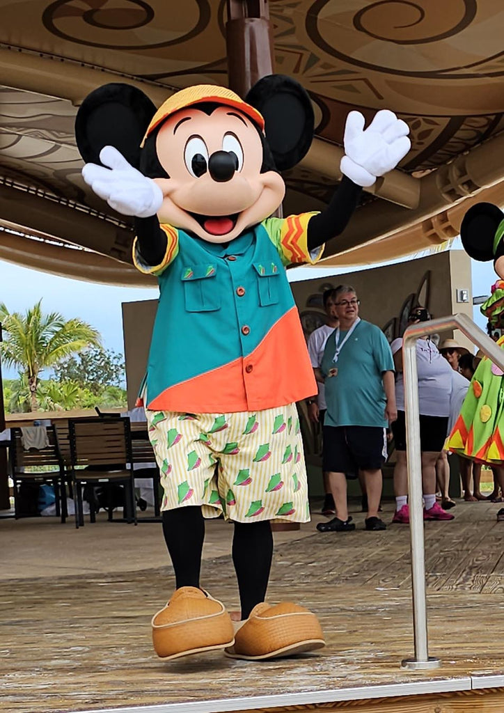 Mickey Mouse at Disney Lookout Cay at Lighthouse Point