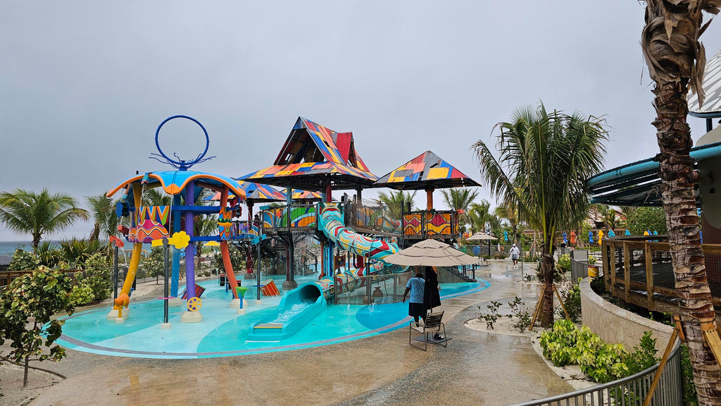 Rush Out Gush Out water play area on Lookout Cay at Lighthouse Point