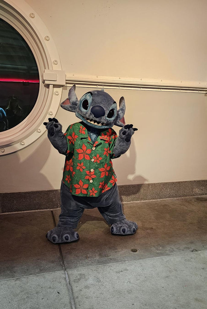 Stich at Mickey’s Very Merry Christmas party