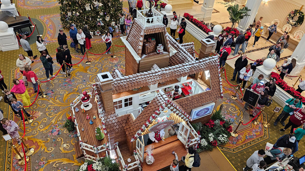 Disney’s Grand Floridian Gingerbread house from 2024