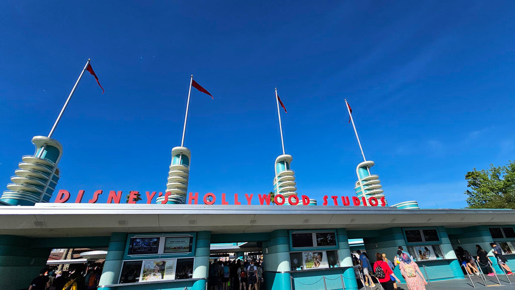 Entrance sign for Disney’s Hollywood Studios