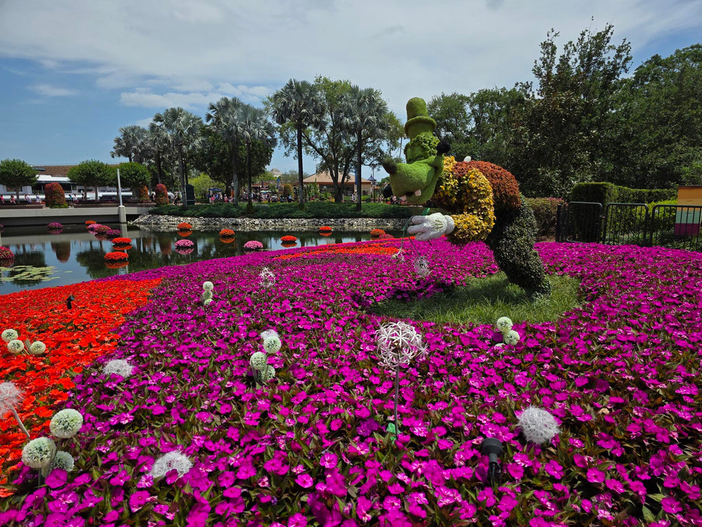 Goofy topiary at the Epcot International Flower & Garden Festival