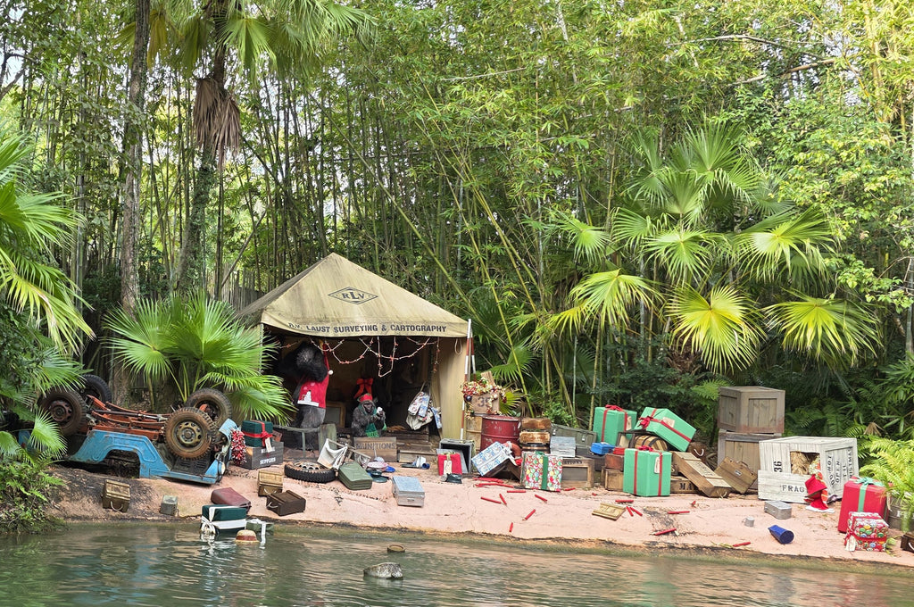 Jingle Cruise scene from Magic Kingdom
