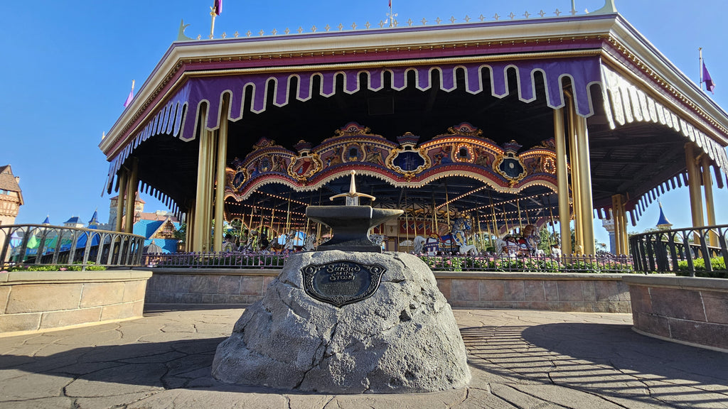 Sword in the Stone in Magic Kingdom’s Fantasyland