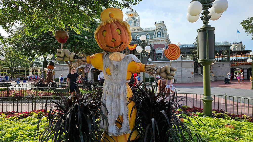 Pumpkin Baker Scarecrow at Magic Kingdom