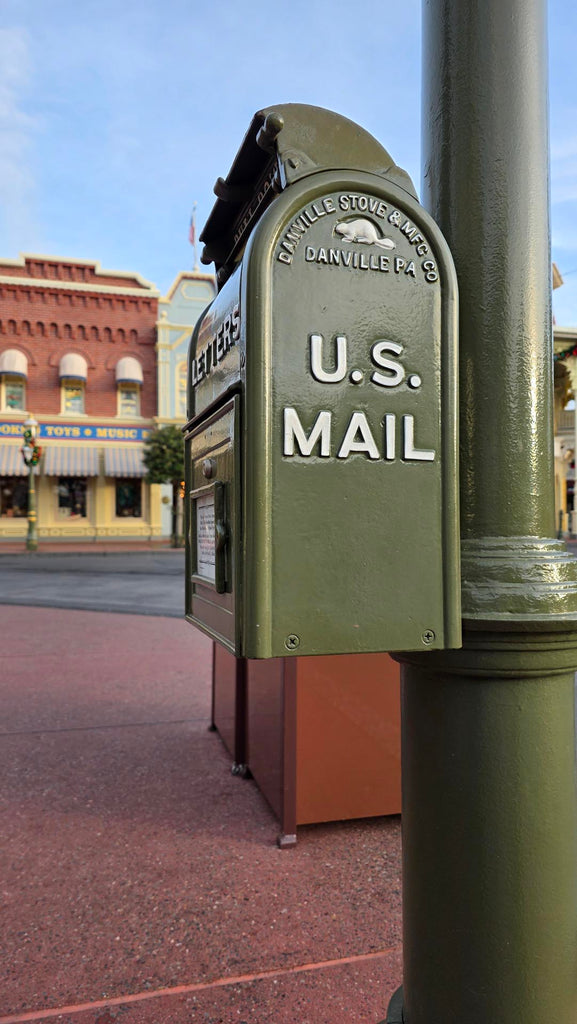 Mail Box on Main Street U.S.A. in Magic Kingdom