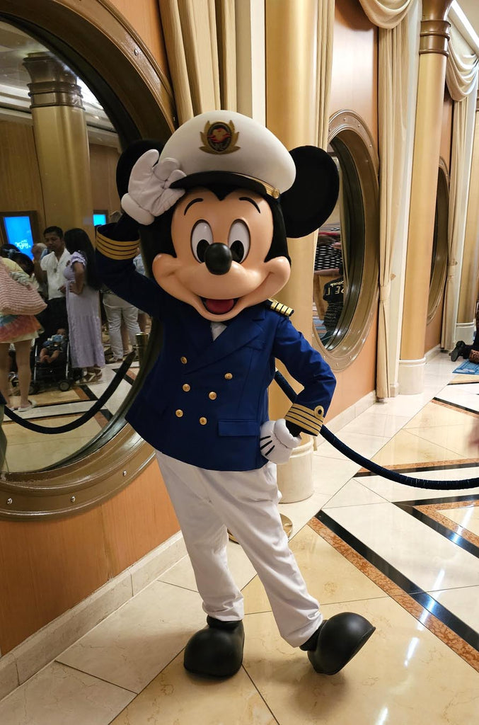 Captain Mickey on the Disney Magic