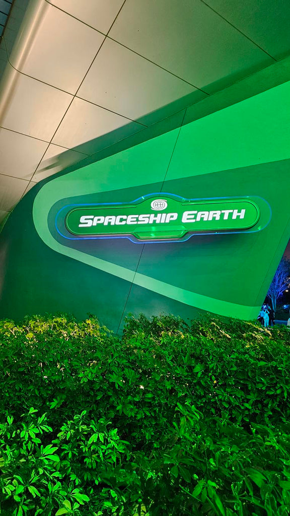 Spaceship Earth sign