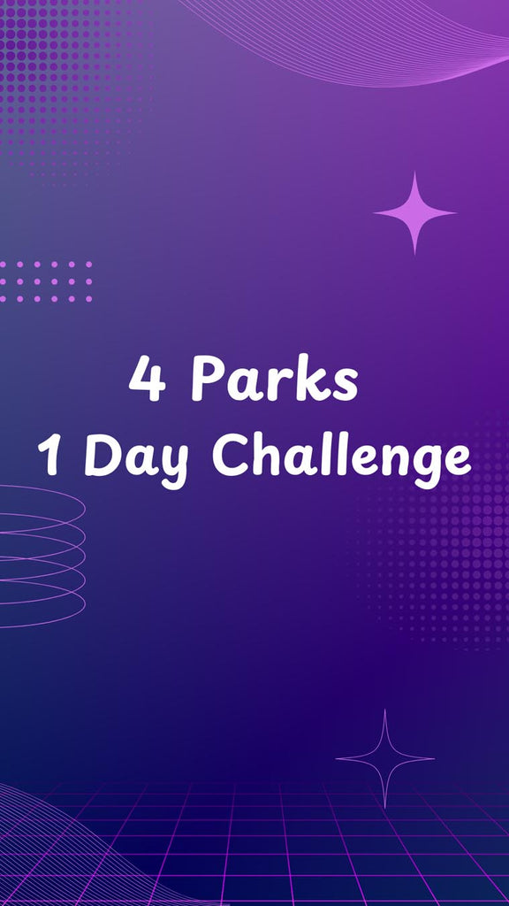 4 Parks 1 Day Challenge Title