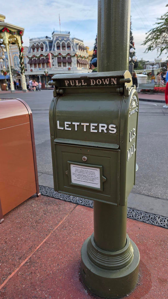 Mail Box on Main Street U.S.A. in Magic Kingdom