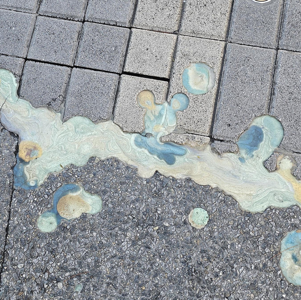 Hidden Mickey in the energy goo of Avengers Campus