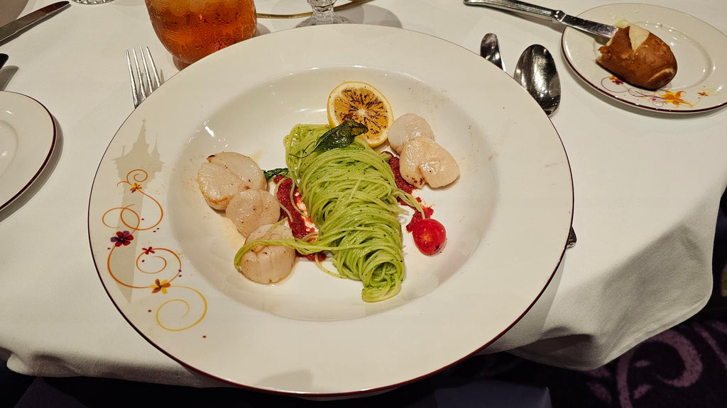 Tangled Pasta from Rapunzel’s Royal Table on the Disney Magic