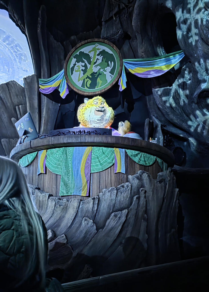 Benjamin Clawhauser in Zootopaa: Better Zoogether at Disney’s Animal Kingdom