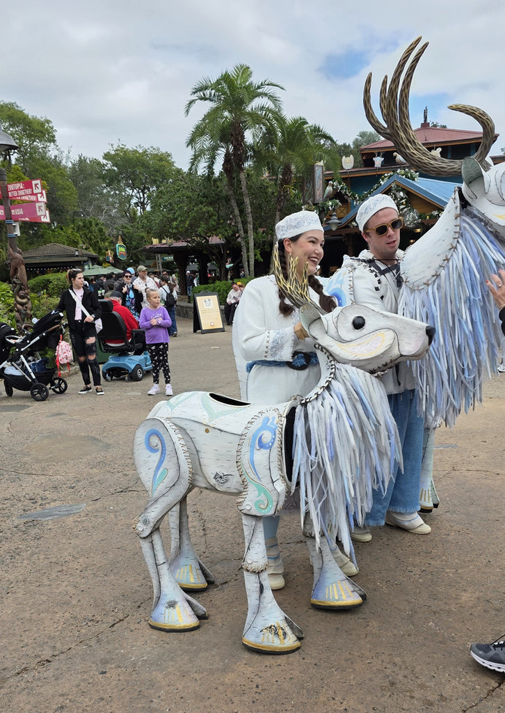 Merry Menagerie performers at Animal Kingdom