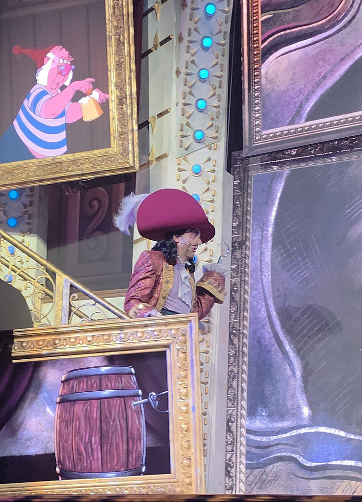 Captain Hook in Disney Villains: Unfairly Ever After at Disney’s Hollywood Studios