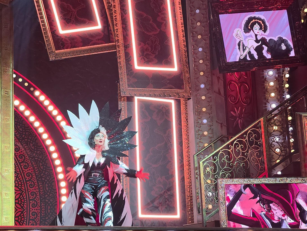 Cruella in Disney Villains: Unfairly Ever After at Disney’s Hollywood Studios