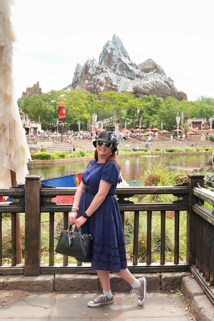 Kelly in her Dapper Judy Hopps bound Disney’s Animal Kingdom