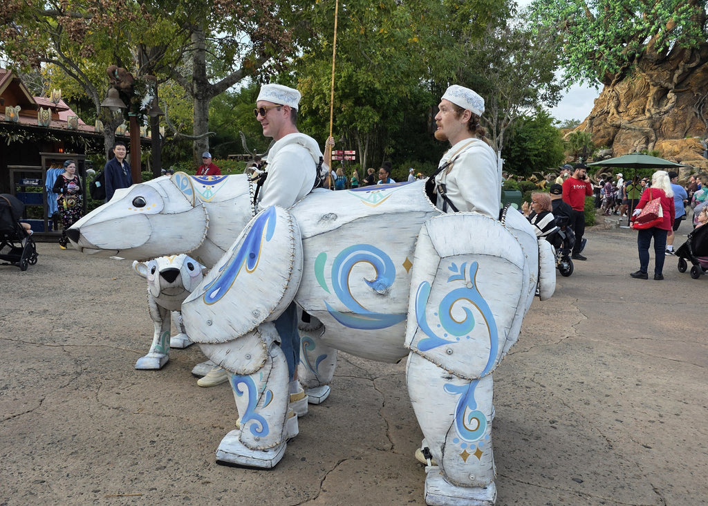 Merry Menagerie performers at Animal Kingdom