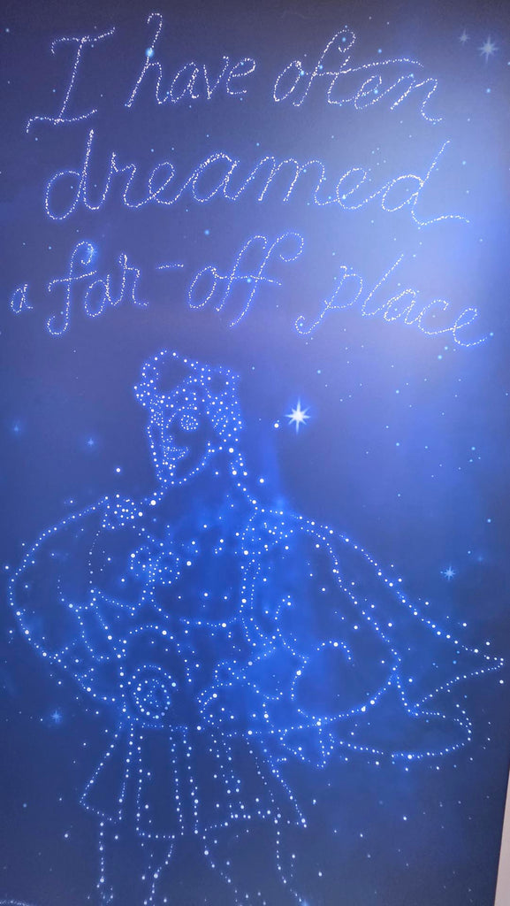 Hercules artwork in a Hercules stateroom on the Disney Destiny