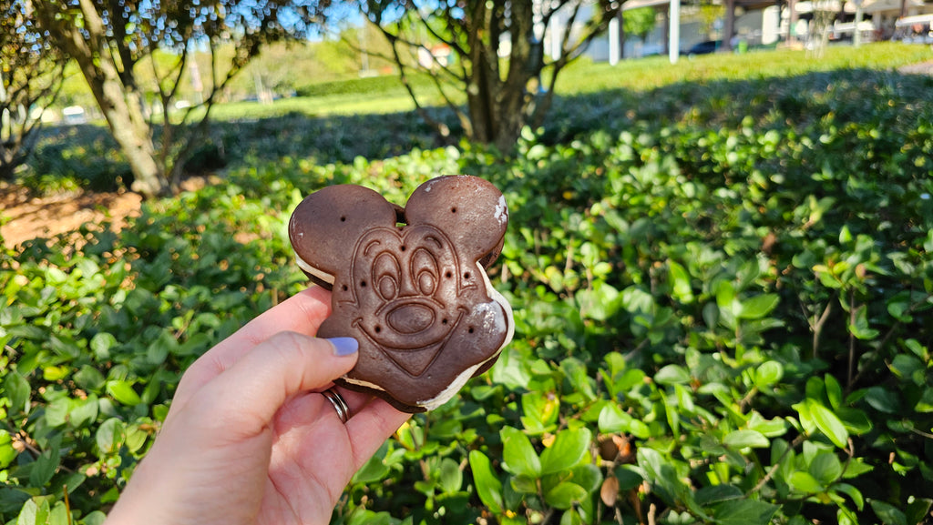 Mickey Mouse Ice Cream Sandwich