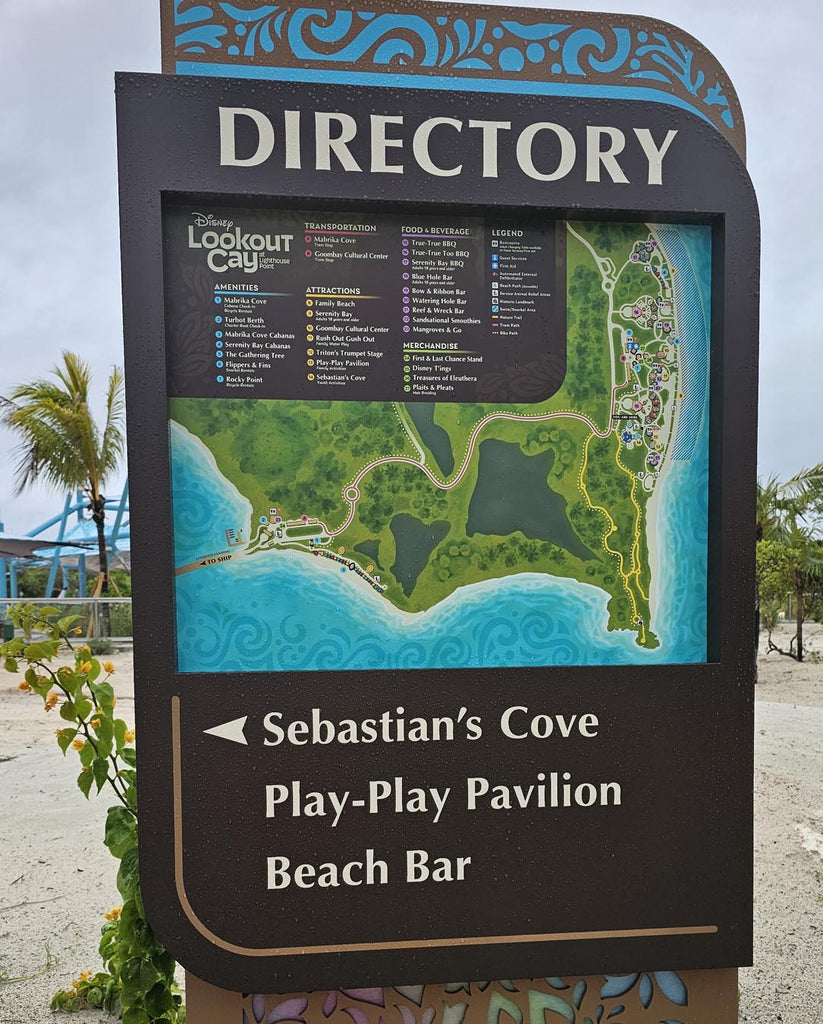 map of Lookout Cay at Lighthouse Point